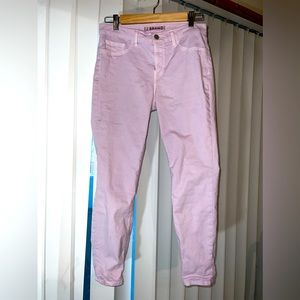 J BRAND Women’s light lavender skinny capri jeans. Size 29